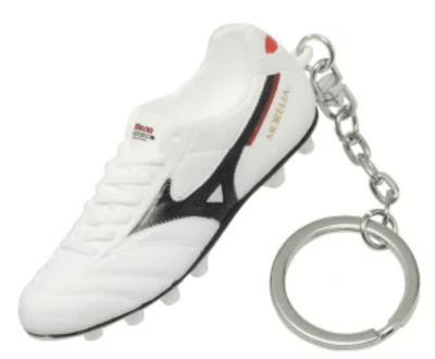 MIZUNO LLAVERO MORELIA II BLANCO3