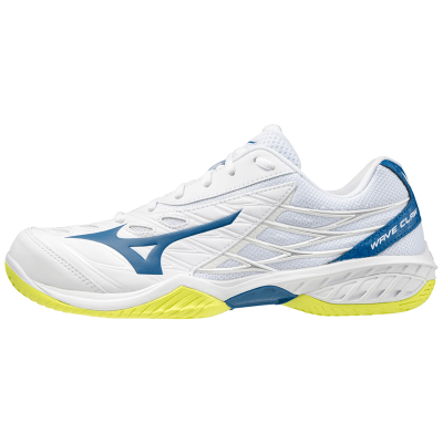 ZAPATILLAS MIZUNO WAVE CLAW WHITE BLUE YELLOW2