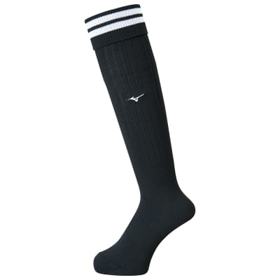 MIZUNO MEDIAS LARGAS NEGRAS1