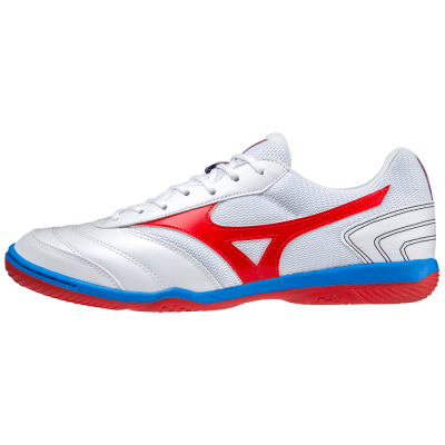 ZAPATILLAS MIZUNO MRL SALA CLUB WHITE / HIGHRISKRED1