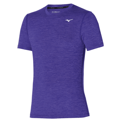MIZUNO POLO IMPULSE CORE AZUL - HOMBRE1