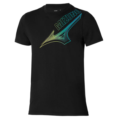 MIZUNO POLO RELEASE GRAPHIC TEE NEGRO1