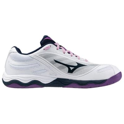 ZAPATILLAS MIZUNO WAVE MEDAL 7 WHITE PINK - MUJER