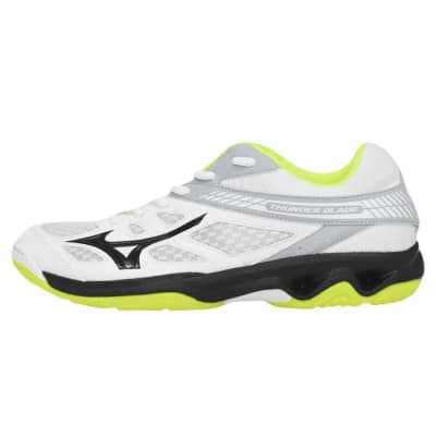 ZAPATILLAS MIZUNO THUNDER BLADE WHITE YELLOW1