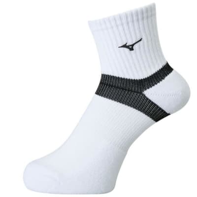 MIZUNO MEDIAS BLANCO/NEGRO1