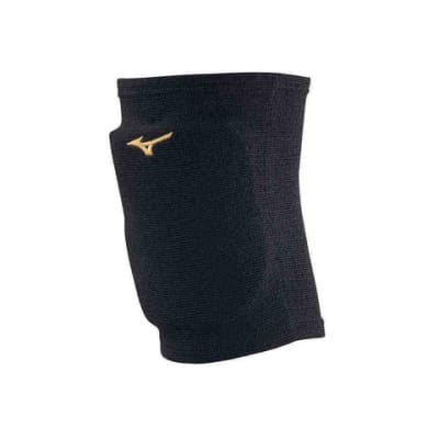 RODILLERAS MIZUNO 20ALL NEGRO DORADO KNEE SUPPORTER1