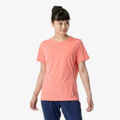 MIZUNO POLO QUICK DRY CORAL1