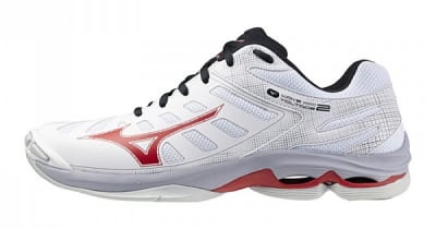 ZAPATILLAS MIZUNO WAVE VOLTAGE 2 WHITE RED - UNISEX1