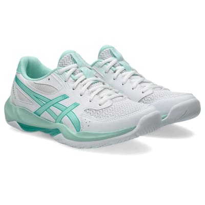 ZAPATILLAS ASICS GEL ROCKET 12 WHITE FRESH ICE - MUJER