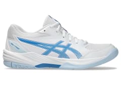 ZAPATILLAS ASICS GEL TASK 4 WHITE BLUE COAST - MUJER