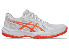 ZAPATILLAS ASICS UPCOURT 6 WHITE VIVID CORAL - MUJER