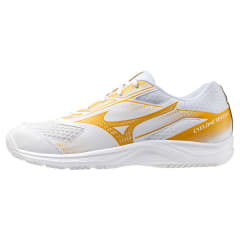 ZAPATILLAS MIZUNO CYCLONE SPEED 5 WHITE MP GOLD - UNISEX