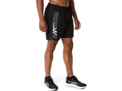SHORT ASICS ICON 7IN NEGRO HOMBRE