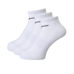 MIZUNO MEDIAS TALONERAS BLANCAS 3 PACK