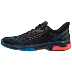 ZAPATILLAS MIZUNO HOMBRE WAVE EXCEED TOUR 5 AC BLACK/PEACE BLUE - HOMBRE