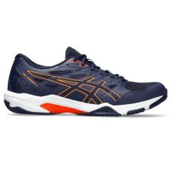 ZAPATILLAS ASICS GEL ROCKET 11 PEACOAT SHOCKING ORANGE -HOMBRE