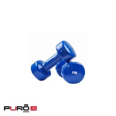 PAR MANCUERNAS  FIERRO PLASTIFICADO 4.0 KG
