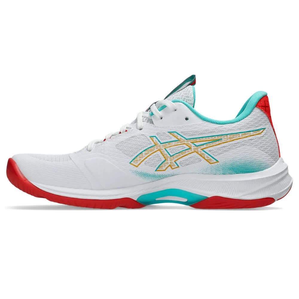 ZAPATILLAS ASICS NETBURNER BALLISTIC FF WHITE SEA GLASS MUJER