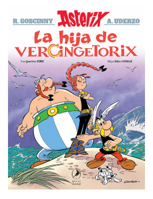 ASTERIX LA HIJA DE VERCINGETORIX #38 TAPA BLANDA1