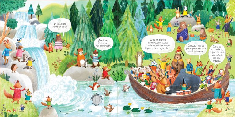 LA ORQUESTA DE LOS ANIMALES TOCA MÚSICA BEETHOVEN2