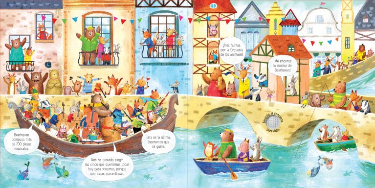 LA ORQUESTA DE LOS ANIMALES TOCA MÚSICA BEETHOVEN3