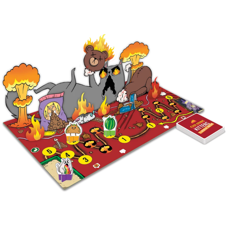 EXPLODING KITTENS EL JUEGO DE TABLERO2