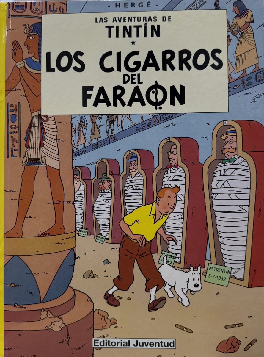 LAS AVENTURAS DE TINTÍN LOS CIGARROS DEL FARAÓN 4 TAPA DURA1