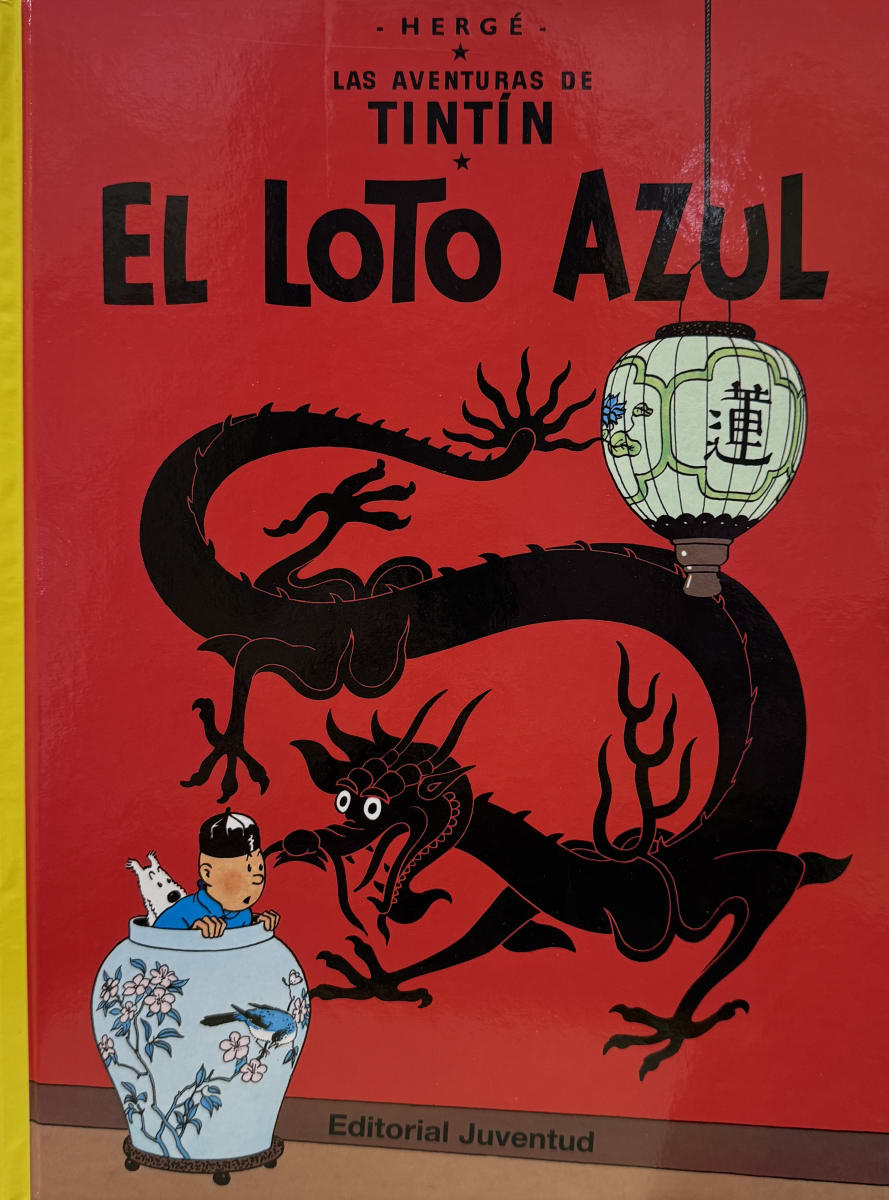 LAS AVENTURAS DE TINTÍN EL LOTO AZUL 5 TAPA DURA1