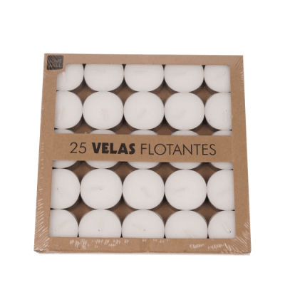 Set Velas Flotanrtes (25u)