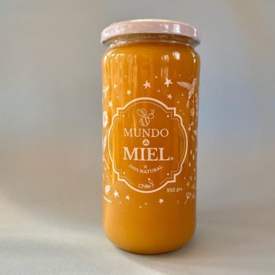 Miel Multiflora Nativa de 950 grs envase de vidrio