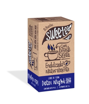 Té Detox night con Stevia