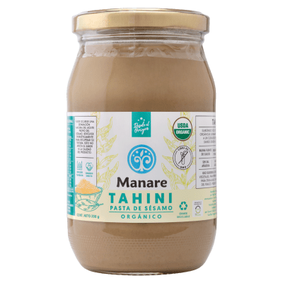 Tahini o Mantequilla de sésamo orgánico 330 GRS