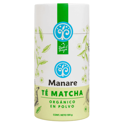 matcha organico en polvo manare