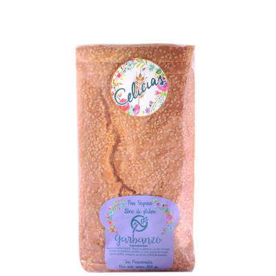 pan de garbanzo celicias