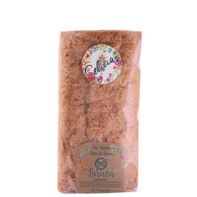 pan de linaza celicias