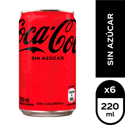 Lata Coca Cola Zero 3551