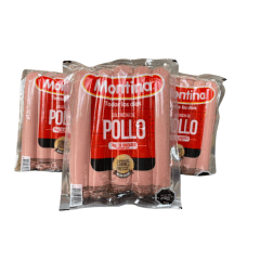 MONTINA SALCHICHA DE POLLO 20UNIDADES