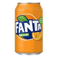 Fanta Naranja Lata 355