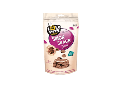 LOLO PETS SNACK DROPS CHOCOLATE & VITAMINAS