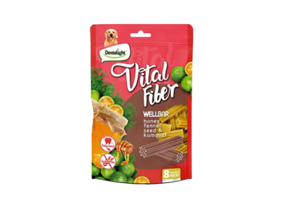 Vital Fiber Wellbar 8pcs 80g Honey
