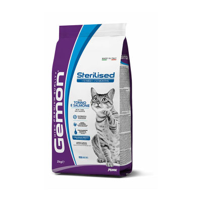 Gemon Cat Sterilised Tuna/Salmon 2 KG1