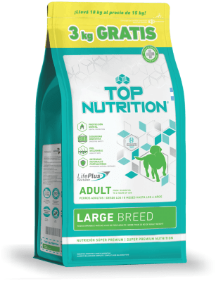 Top Nutrition Perro Adulto Raza Grande 15 KG