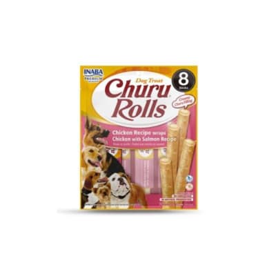 Churu Rolls Dog Salmon x8