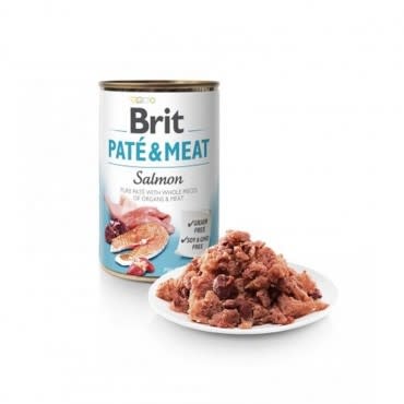 Brit Pate & Meat Salmon 400 G.