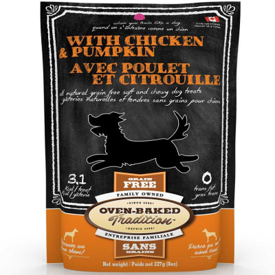 Oven Baked Dog Treat Chicken And Pumkin 227 Gr.