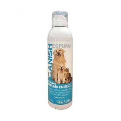 Canish Espuma Shampoo Seco 160 ml1