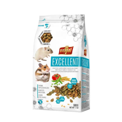 Vitapol Excellent Alimento Para Hamster 500Gr.1