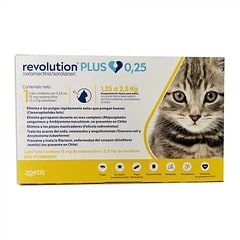 Revolution Plus Gato De 1.25 A 2.5 Kg
