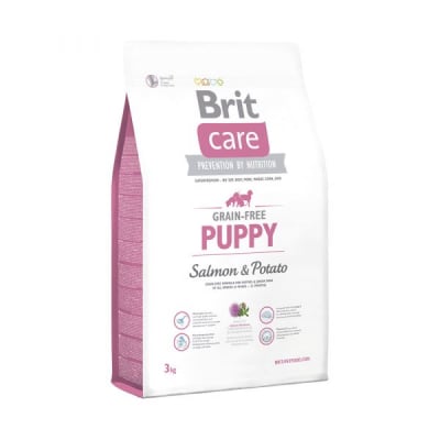 Brit Care Dog GF Puppy Salmon 3 KG