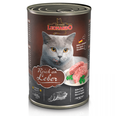Leonardo Lata Higado Quality Selection 400g